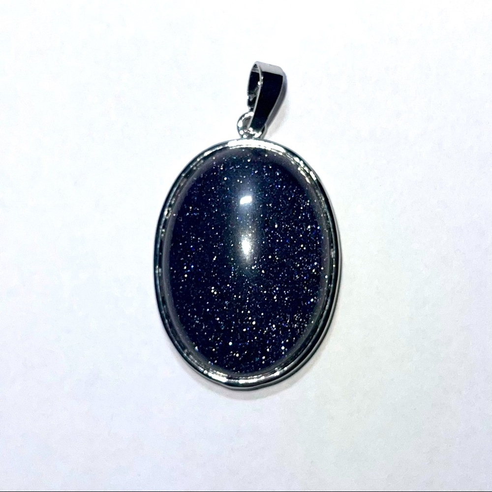Blue Sandstone Necklace